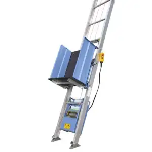 Konstruktion Elektrische kleine Hebebühnen Solarpanel-Leiter lift ausrüstung für das Anheben von PV-Paneelen