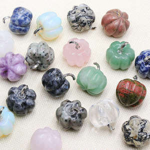 Feng Shui cristal citrouille Figurine Halloween Thanksgiving noël cristal naturel Sculpture gravure Laser décoration de la maison - Product Image 4