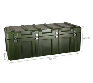 DF JM885846 131.6L 130L 131L 134L 135L 120L Boîte de rangement robuste grande capacité en plastique couleur vert sauge - Product Image 1