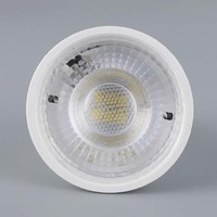 Projecteur moderne à LED MR16 Construction en aluminium revêtu de plastique Haute luminosité Économie d'énergie Dimmable IP20 Indice de faisceau 38 Angle de faisceau
