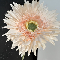 Fleurs artificielles en soie Gerbera Daisy, arrangement floral de chrysanthèmes pour la décoration de mariage, de maison ou de fête