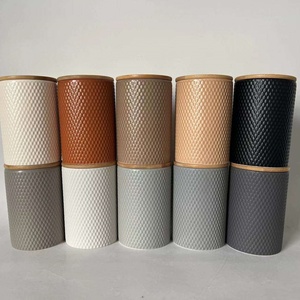 Vente en gros de récipients pour la cuisine en <span class=keywords><strong>porcelaine</strong></span> pour biscuits café sucre thé pot de conservation des aliments ensemble de boîtes en céramique pot de bonbons - Product Image 3