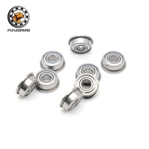 Rodamiento de Bolas Flyleopard MF104ZZ, 4 mm de Diámetro Interior, 10 mm de Diámetro Exterior, con Brida, para Impresora y Copiadora - Product Image 1