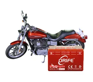 Orife OEM chất lượng cao xe máy chì axit 6.5ah 10HR 12 Volt pin cho xe tay ga