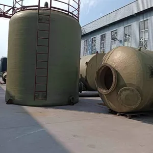 FRP Fiber Horizontal Tank vessel for Storage of Chemicals