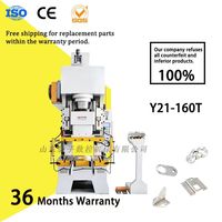 Machine de poinçonnage hydraulique Y21-160T à commande PLC, haute efficacité et précision, avec moteur, engrenages, roulements et pompe – Outil d'atelier le plus vendu, directement de l'usine