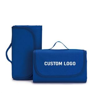 Hot-sale Custom Waterproof Backing <b>Foldable</b> Outdoor Beach Picnic Rug Mat <b>BBQ</b> Folding Blanket Picnic Blanket - Product Image 1