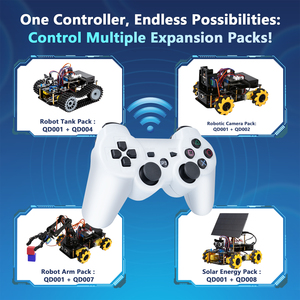 ACEBOTT مباشرة من المصنع طقم سيارة روبوت برمجة 4WD Muti-Direction مع تطبيق GPS WIFI لعبة لاردوينو - Product Image 6