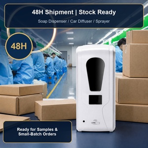 Dispensador de Jabón Automático de Pared para Baño con Medición de Temperatura y Desinfección para Uso Doméstico - Product Image 4