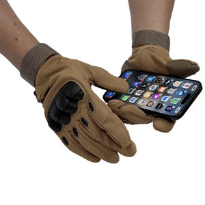أفضل قفازات قوات خاصة تكتيكية للإصبع الكامل محمية يدويًا ، أفضل قفازات ذات شاشة لمس مزدوجة النخيل ، قفازات - Product Image 3