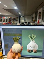 Peluche personnalisée mignonne en forme d'oignon, jouet en peluche doux en forme d'ail, mini breloque de sac, vente en gros, mascotte OEM pour cadeau et décoration