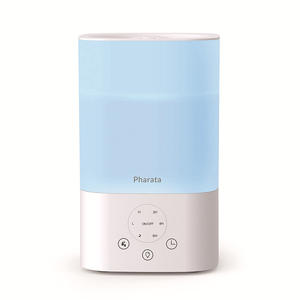 Humidificateur de bureau intelligent Pharata 500 ml, norme américaine, pour la maison et le bureau, avec minuterie et lumière LED, blanc - Product Image 1