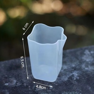 Maceta transparente para plantas, maceta con autorriego, orificios de drenaje, contenedor para propagación de plántulas, accesorios para el hogar y el jardín, 6,5 CM - Product Image 2