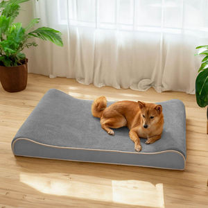 Luxueux Noblesse Flanelle Chien Chaise Longue Lit Orthopédique En Mousse Pour Chien Avec <span class=keywords><strong>Couverture</strong></span> Amovible Étanche Lit Pour Animaux De Compagnie Tapis Pour Chien - Product Image 6