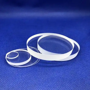 Plaque de verre optique en quartz fondu JGS1 sur mesure, grand diamètre, transparente, services de découpe/soudage, revêtement antireflet 95% - Product Image 5