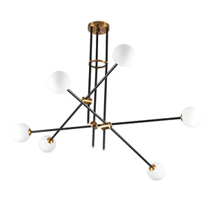 Or Moderne Lustres Plafond Luminaire Suspendu <span class=keywords><strong>spoutnik</strong></span> <span class=keywords><strong>lustre</strong></span> postmoderne Nordique Lampe suspendue moderne décor <span class=keywords><strong>lustre</strong></span> - Product Image 2
