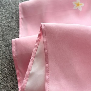 Robe florale à manches courtes, col en V profond, coupe trapèze, taille cintrée, garantie qualité, style vacances - Product Image 6