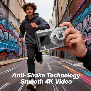 Cámara Digital Portátil Profesional con Resolución Ultra HD de 48MP, Zoom de 16X, Cámara Fotográfica Retro, Video 4K - Product Image 3