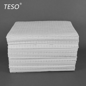 Almohadillas Absorbentes de Aceite Tes, Tapete de Microfibra Blanco de 7 kg, Alta Eficiencia, Uso Industrial - Product Image 1