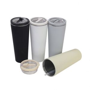 Nouvelle Gourde Isotherme en Acier Inoxydable Fabriquée en Usine, Style Minimaliste Moderne, Grande Capacité, avec Poignée et Paille, Idéale pour l'Export. - Product Image 5