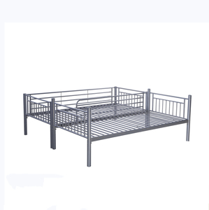 Modern Durable <b>Single</b> Adjustable Bunk <b>Bed</b> High Quality Steel Eco-Friendly Powder Coated Home Furniture Bedroom Apartment School - Product Image 6