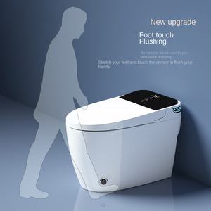 Inodoro Japonés <span class=keywords><strong>de</strong></span> Diseño Nuevo con Secado por Aire Caliente, Bidé Automático Inteligente, Inodoro <span class=keywords><strong>de</strong></span> Una Pieza con Control Remoto - Product Image 4