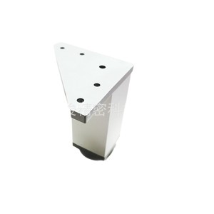 YIJUN Triangle Plate Model 080 Silver Furniture <b>Leg</b> Hardware Easy Installation Modern Minimalist - Product Image 1