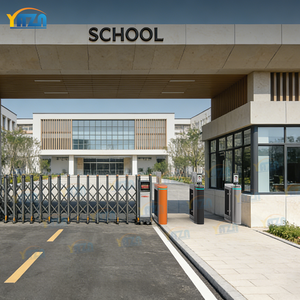 Автоматические распашные ворота-турникеты: Умная система контроля доступа, двунаправленные скоростные ворота из нержавеющей стали для безопасного входа, скорость открывания 0,2 с - Product Image 2