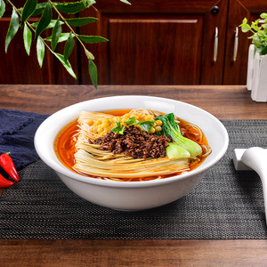Tazón de arroz de melamina imitación porcelana A5, tazón para sopa, tazón para comida caliente, tazón para ramen japonés, tazón grande, tazón pequeño, plástico - Product Image 2