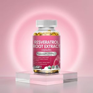 Cápsulas de Resveratrol 1500mg - Extracto de Raíz de Alta Potencia para el Bienestar de Adultos, Fórmula Natural, 60 Unidades - Product Image 3