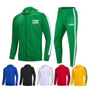 高品质运动服男士运动运动服最新时尚2件套男士运动服套装散装运动服定制标志
