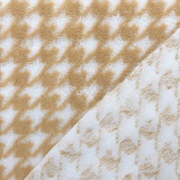 Tissu en flanelle douce à motif d'oiseaux imprimé sur mesure, fourrure en peluche pour couverture de bébé, vêtement, jouet, vêtements de maison