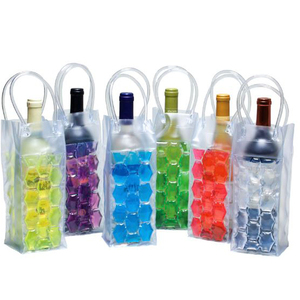 Productos de Tendencia 2026, Novedades, Bolsa de Vino Personalizada, Enfriador de Botellas de Vino, Bolsa de Cerveza Plegable Transparente y Portátil - Product Image 2