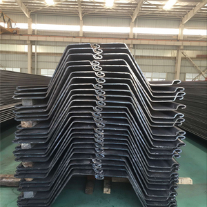 S270gp Pu2 750x220mm U Z Type Profilés en acier laminés à chaud et formés à froid pour mur de soutènement en <span class=keywords><strong>béton</strong></span>, fabriqués en Chine, 400*100*10.5mm - Product Image 6
