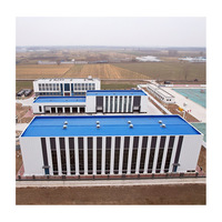 Almacén de Estructura de Acero de Alta Capacidad para Almacenamiento de Maquinaria Pesada, Diseño de Base Reforzada