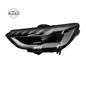 Scheinwerfer LED Schwarz Für Audi A4 Scheinwerfer Auto Scheinwerfer B9 B10 B11 2018 2019 2020 2021 Xenon Scheinwerfer Projektor