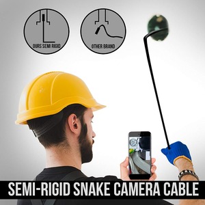 Full HD <b>Camera</b> MicroUsb Type-C Android Smartphone 2M 5M 10m Hard Flexible <b>Wire</b> 7mm Endoscopy <b>Camera</b> Inspection - Product Image 4