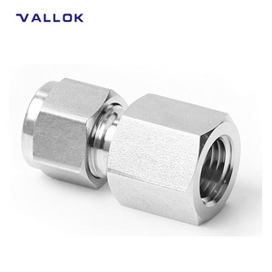 Thép không gỉ đo Adapter nữ straights Twin feerules phù hợp với nữ ISO/<span class=keywords><strong>BSP</strong></span> song song chủ đề cho RG Gauge - Product Image 4