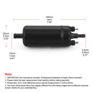 Bomba de Combustible de Alta Presión de 12V, Nueva Bomba de Inyección de Gasolina de Aluminio, Código de Motor 0580464070 0580453911 0580463017 - Product Image 5