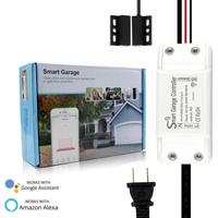 Tuya — contrôleur de porte/Garage intelligent wi-fi, application Tuya, contrôle à distance, Compatible avec Alexa et Google Home, ne nécessitant pas de Hub