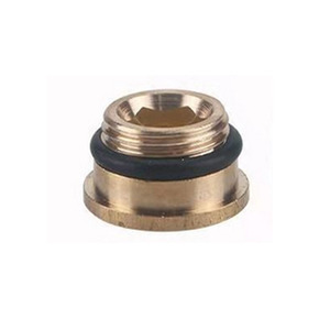 Adaptador de grifo de latón macizo de rosca macho de 18mm, accesorios de grifo de agua para <span class=keywords><strong>grifos</strong></span> de baño, adaptador desviador, manga de tuerca excéntrica - Product Image 1