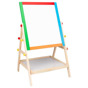 2 en 1 arte clásico de madera niños Sketchpad tablero de dibujo bebé juguetes educativos de aprendizaje temprano para niños niñas - Product Image 6