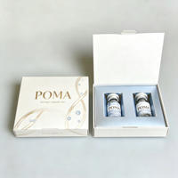 Emballage de médicaments imprimé sur mesure, étiquette de flacon de 2 ml/3 ml/10 ml et boîte de peptides, 1 paquet de 2 flacons, insert en plastique pour plateau, boîte holographique