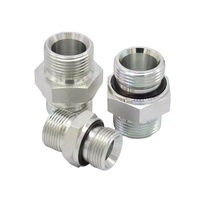 BSP mâle CAPTIVE SEAL BSP filetage mâle raccord droit raccords de Tube adaptateur de tuyau hydraulique 1B adaptateurs hydrauliques raccords