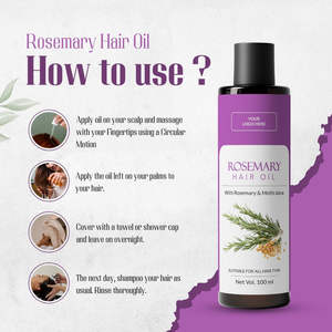Nouvelle huile capillaire à la rosmarine, best-seller, antipelliculaire, nourrissante, réparatrice des cheveux, avec prévention de la perte de cheveux et réparation du cuir chevelu - Product Image 3