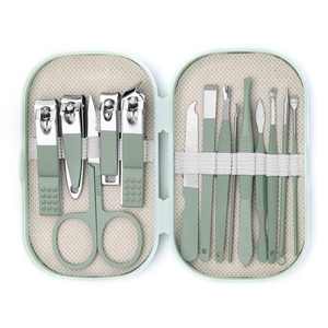 Gift Manicure <b>Set</b> 8pcs 14pcs 18pcs <b>Set</b> <b>Nail</b> Clipper Scissors Metal Personal Care Tools Travel Portable Manicure <b>Set</b> - Product Image 1