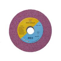 Meule en oxyde d'aluminium rose, meule abrasive en alumine fondue rose pour le meulage de précision des outils métalliques