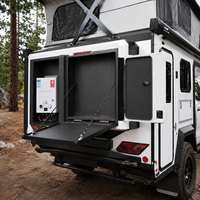 Camper Desplegable para Camioneta, Nuevo Diseño, Equipado con Toldo de 270 Grados, Camper Todoterreno Resistente para Toyota Hilux