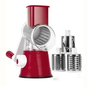 Seaygift Karotten reibe Kartoffel schneider Trommel reibe Gemüse hacker BPA Free Mandoline Fruit Slicer Manual Cutter