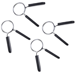 Abrazadera para <span class=keywords><strong>Barra</strong></span>, Collarín de Resorte, Clip para Mancuernas de Gimnasio, Bloqueo Estándar para Levantamiento de Pesas, <span class=keywords><strong>Kit</strong></span> de Fitness para Culturismo, 24/25/28/30/50 mm - Product Image 3